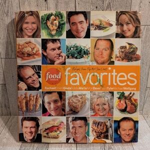 Food Network Chef's Collection Cookbook - Vibrant Orange Cover